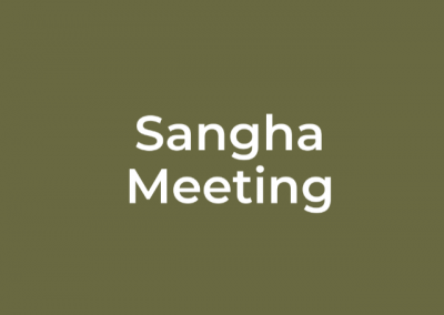 Sangha 19th December 2021