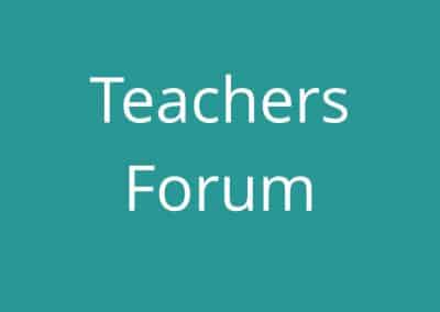 Teachers Forum 18th September